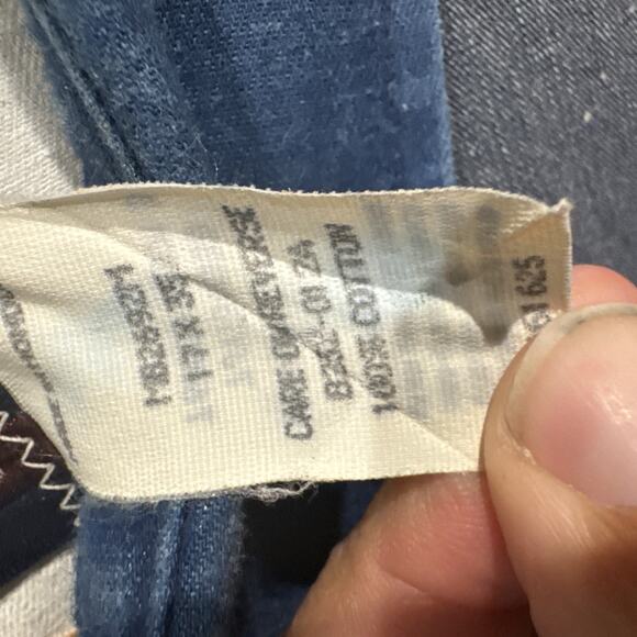 Vtg WRANGLER Brushpopper Shirt XL 17- 35 Western Rodeo Cowboy 90s Workwear RARE - Picture 4 of 11